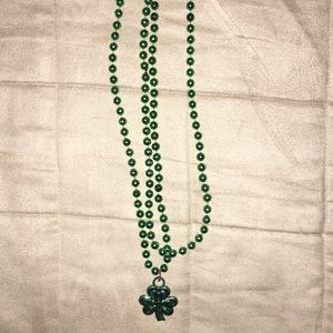 St Patrick’s Day Green Necklace